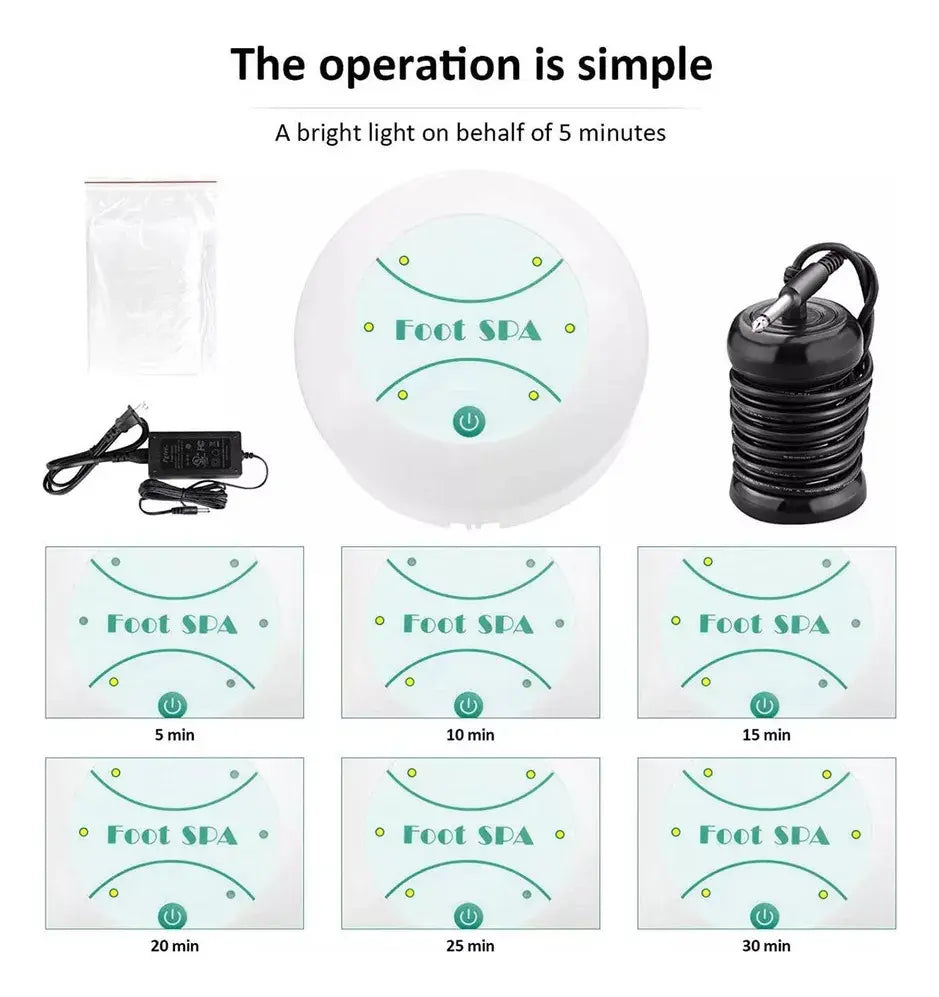 Máquina de Limpieza Iónica para Pies Detox Foot Spa