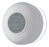 Parlante Bluetooth Portátil para Ducha Recargable Resistente al Agua Blanco