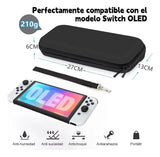 Estuche Protector Para Nintendo Switch Oled Pack 17 En 1