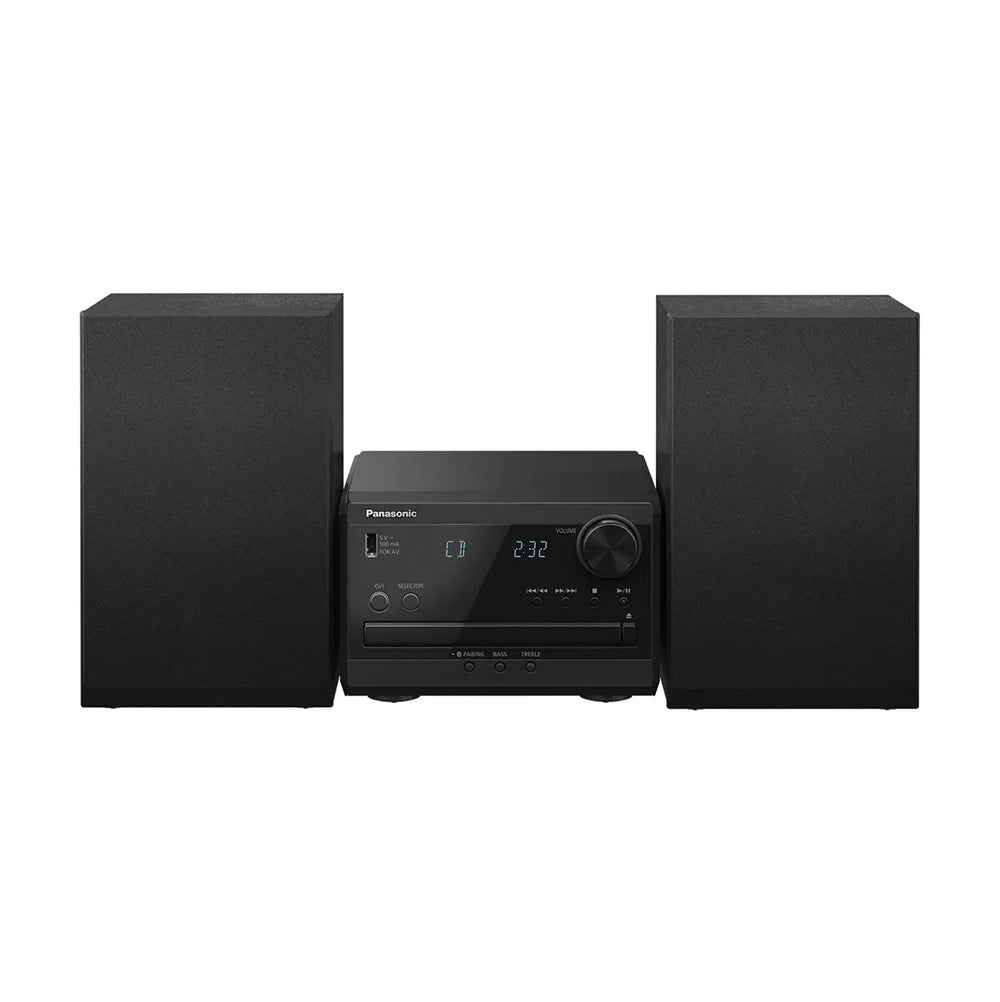 Panasonic SC-PM270PP-K – Sistema Estéreo Compacto 20W Bluetooth/CD/FM/USB 120V Open Box