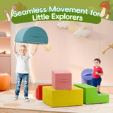 TOLEAD Set de Escalada de Espuma para Niños Pequeños – Climb & Crawl Indoor