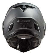 Casco Ls2 Valiant Ii Modular De Titanio Mate, Tamaño XS