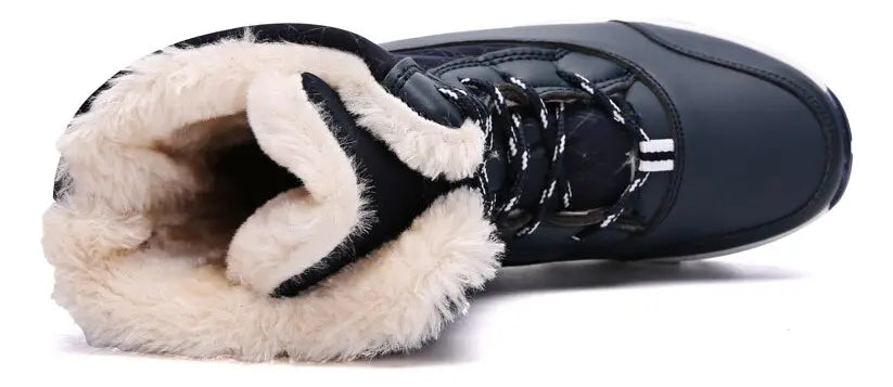 Botas Impermeables para Mujer Invierno | Botas de Nieve con Forro Térmico y Suela Antideslizante