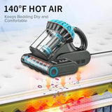 Belife M8 Aspirador de Colchones 550 W 18 kPa con UV y Aire Caliente – 120 V