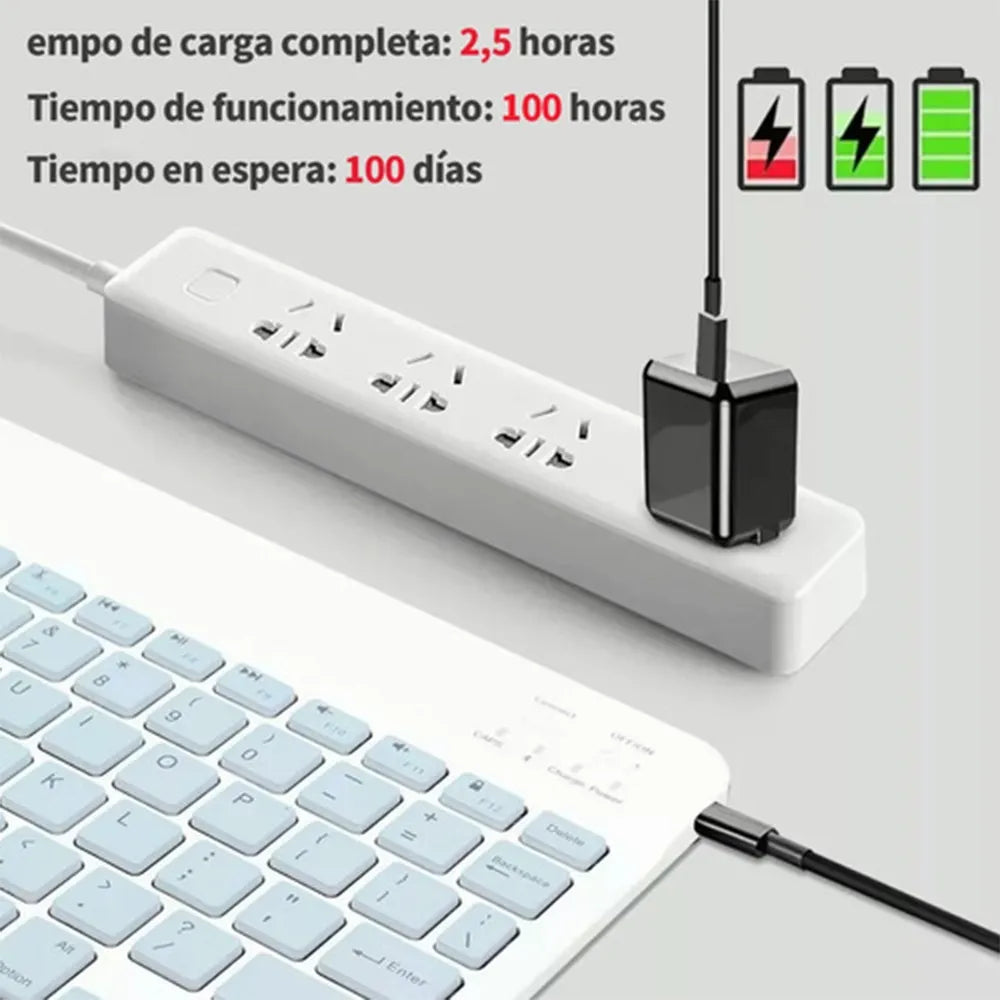Kit De Teclado Y Mouse Inalámbricos Para Pc iPad