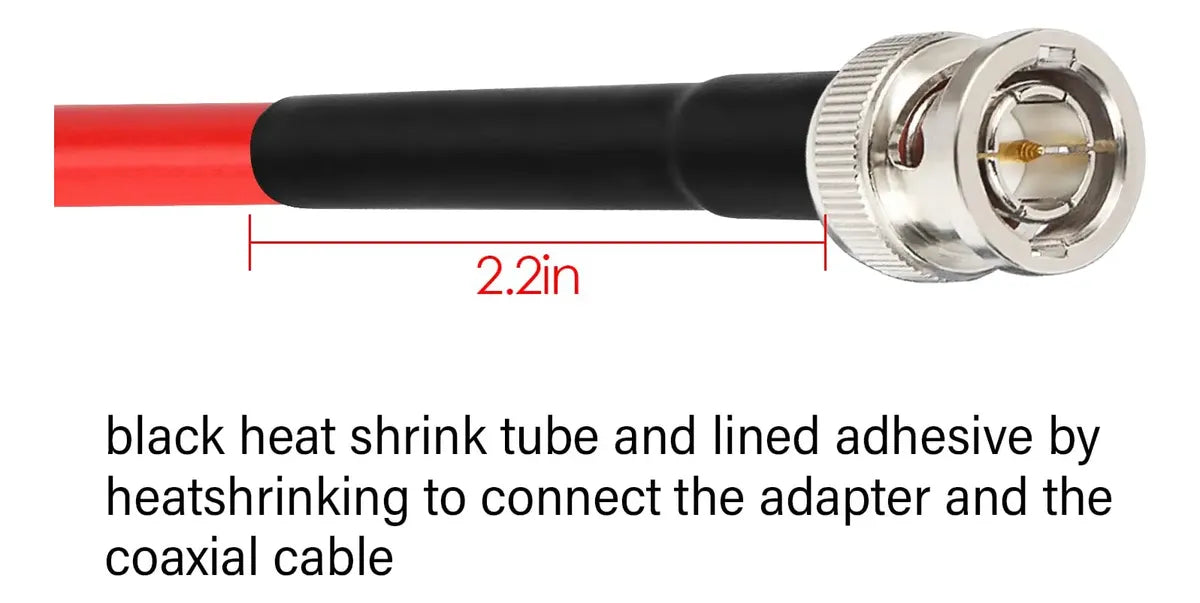 XRDS-RF Cable SDI HD-SDI BNC Macho 75 Ω RG59 – 60 Metros