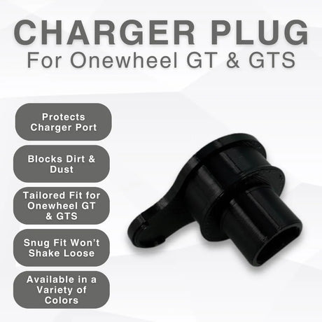 Charger Plug 3-Pack para Onewheel GT / GTS – Tapones de Puerto de Carga TPU