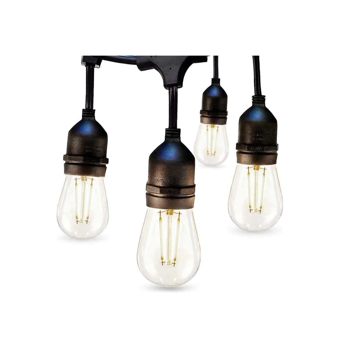 Guirnalda Luces Led 10 Metros Unible Exterior +10 Ampolletas Maxwell Guijarset01 Cálido