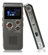 Grabadora Digital Profesional De Voz Sonido 8gb Mp3 Color Negro