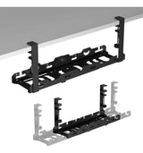 Organizador Cables Escritorio Telescópico De Metal 40-74cm
