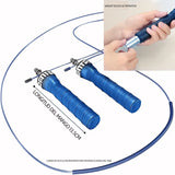 Doble Balero Con Pesas Soga Saltar, Crossfit Alta Velocidad