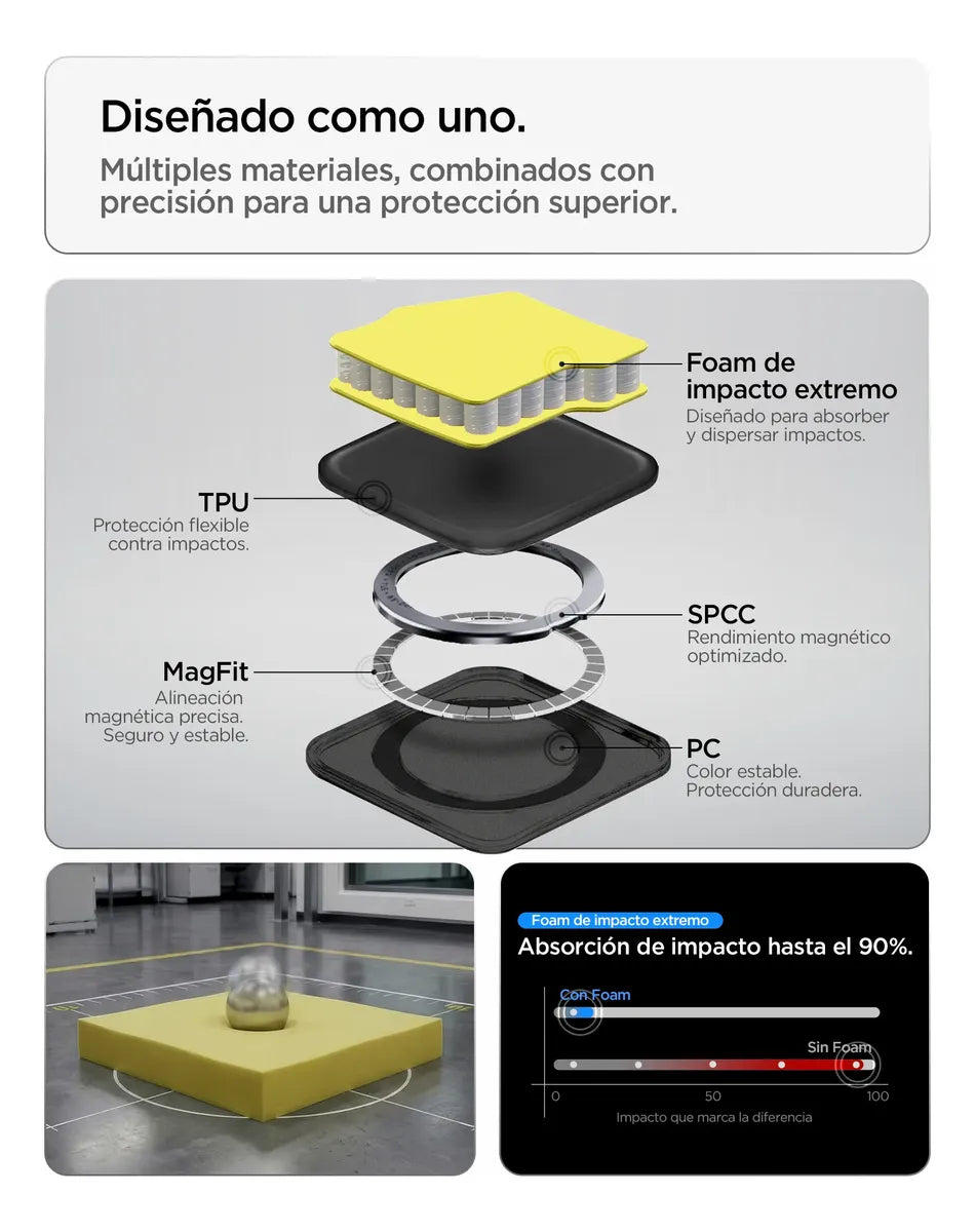 Funda Spigen Tough Armor MagFit para Samsung Galaxy S26 Ultra | Protección Militar con Soporte y MagSafe