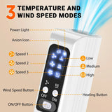 Fujoyia Secador de Pelo para Mascotas 110.000 RPM 1000 W – Blanco, 120V