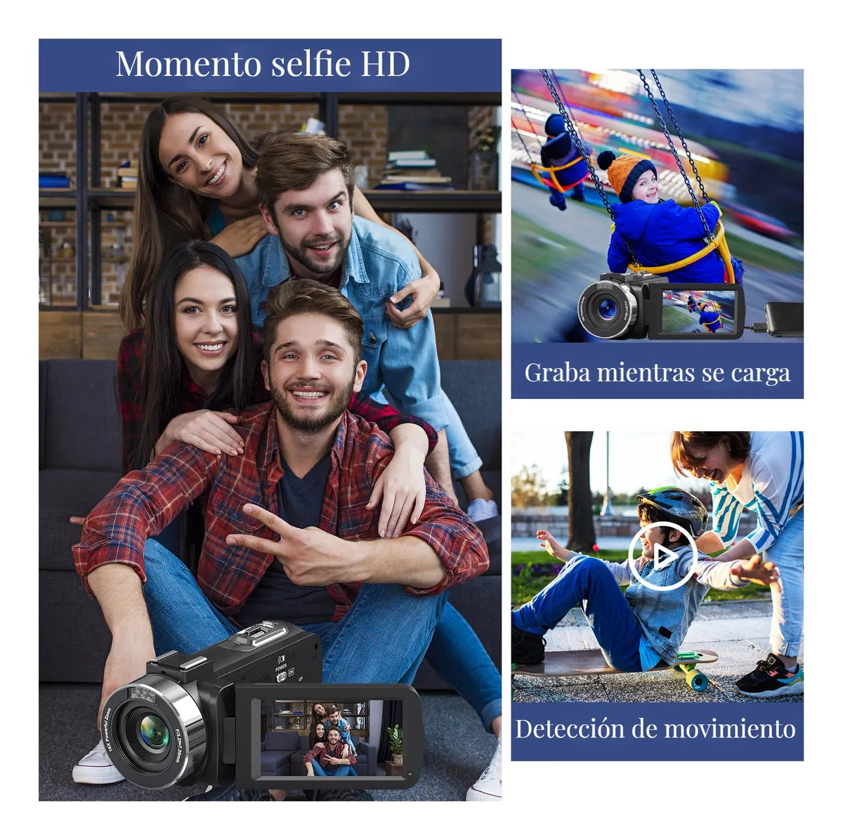 Camara De Video Videocamara 4k 80mp Ir Visión Nocturna