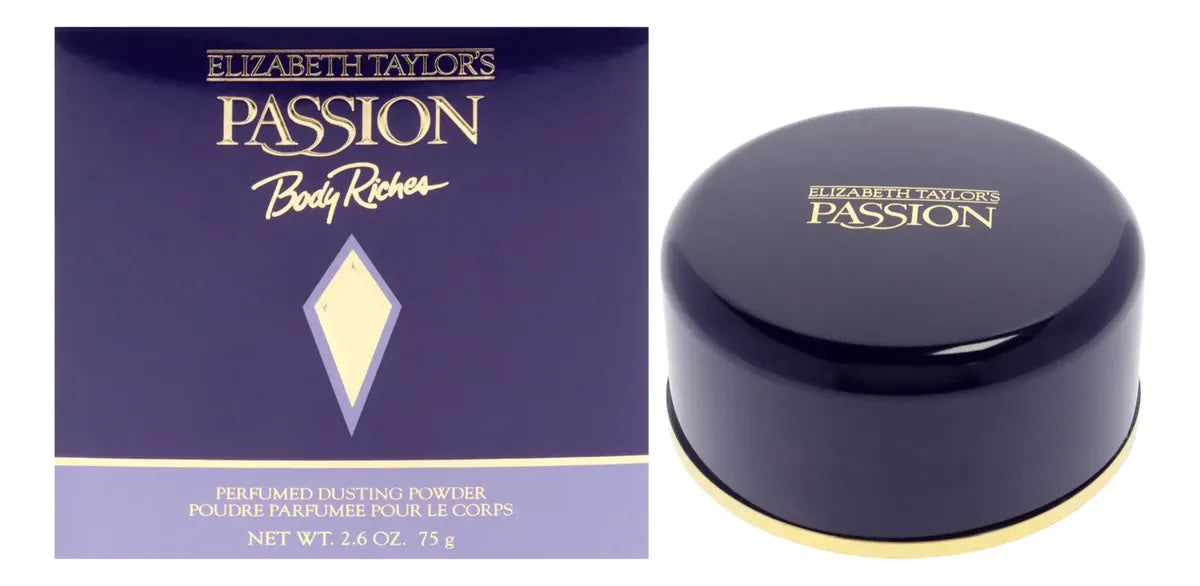 Polvo Perfumado Passion by Elizabeth Taylor para Mujer 2,6 oz / 75 g