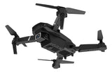 Drone Con Cámara Dual Hd E88 Wifi 3 Baterías Y Protectores Color Negro