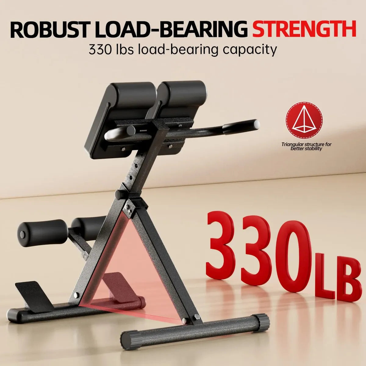 Silla Romana Hyperextension Fitks360 SF-BH6629 Ajustable