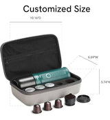 Funda Protectora Outin Gris EVA Para Cafetera Espresso Portátil Nano