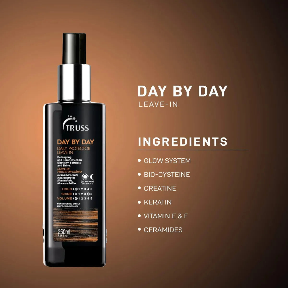 Spray Protector Y Desenredante Leave-in Daily Truss Day By Day