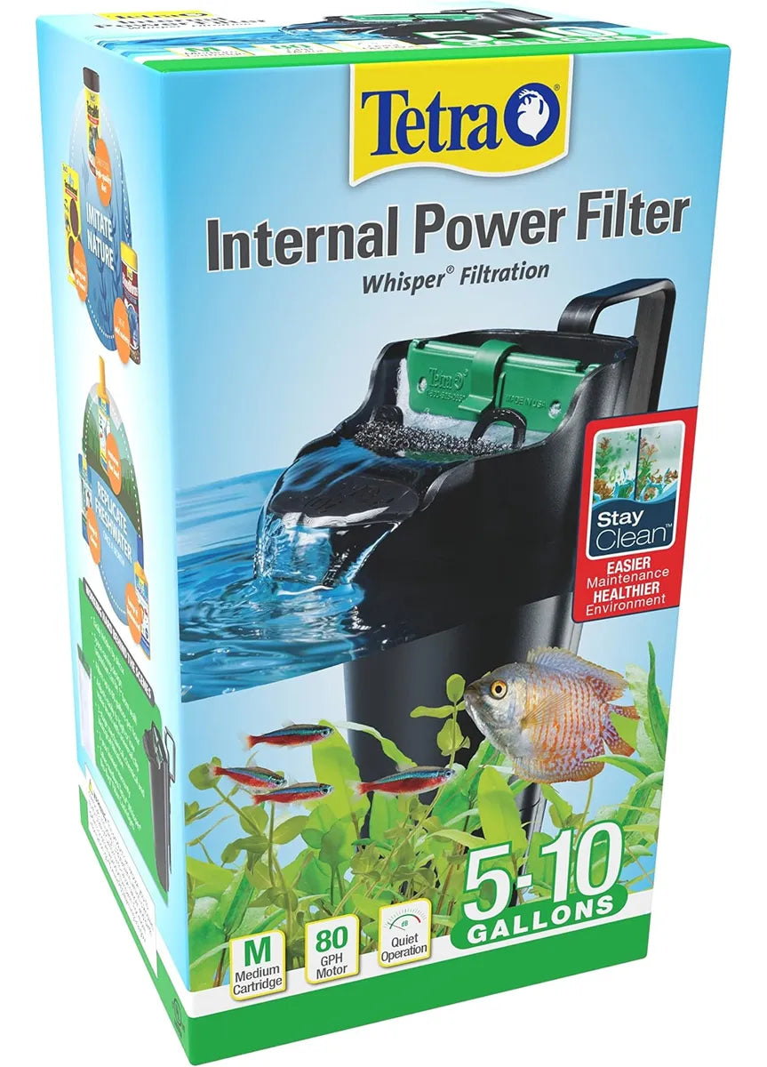 Filtro Interno Whisper De 11 A 38 Litros Para Acuarios