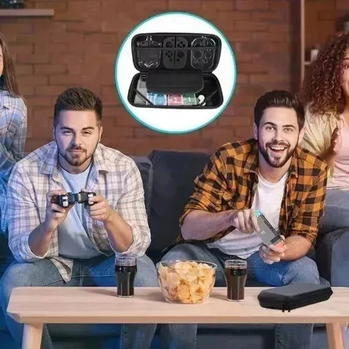 Estuche Protector Para Nintendo Switch Oled Pack 17 En 1