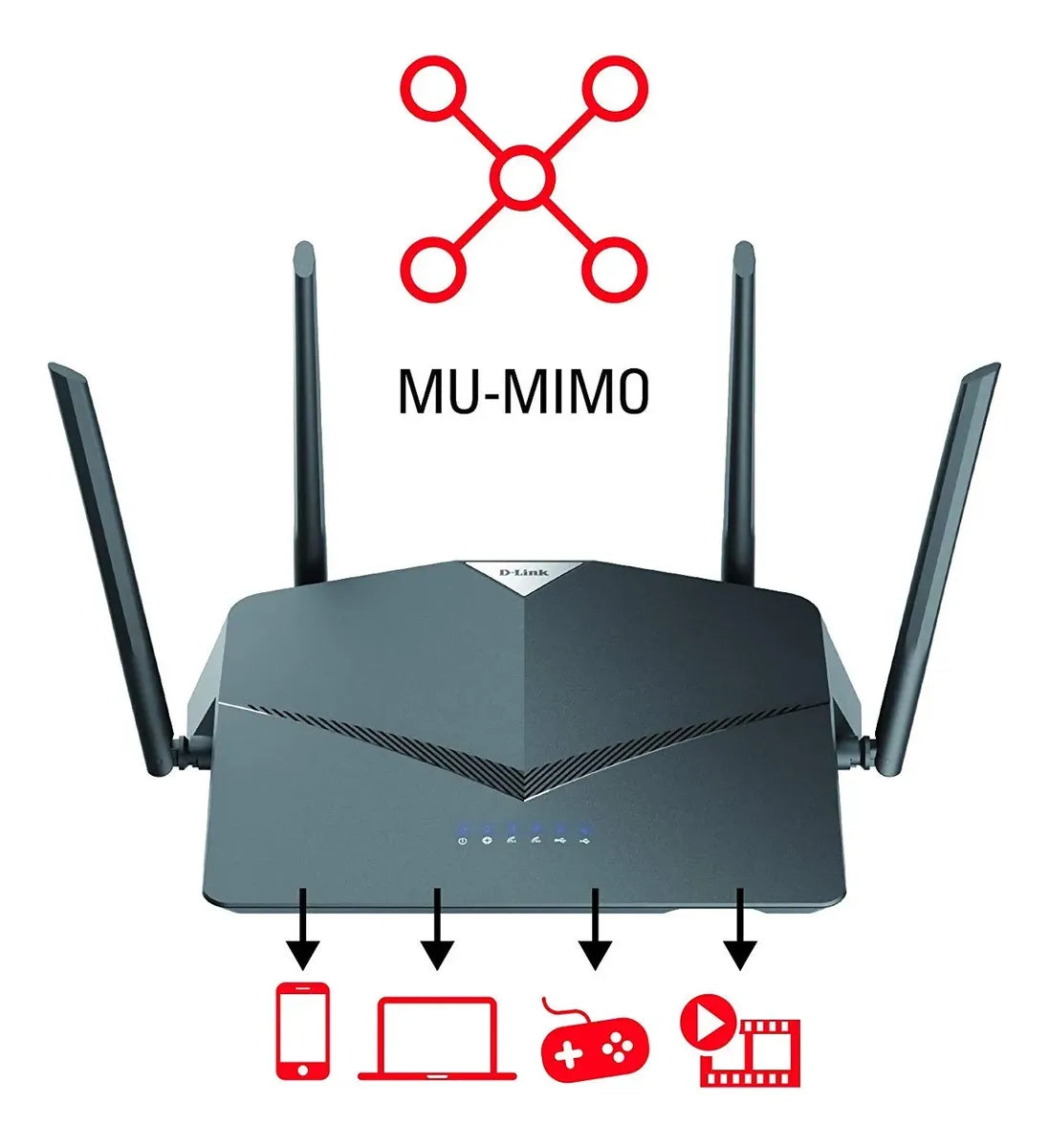 Router Wifi D-link Ac2600 Smart Mesh (dir-2640)