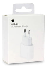 Pack cable usb C to lightinging cable 1 mt + usb-c 20w power adapter original