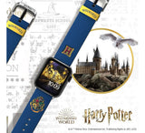 Harry Potter Edición Hogwarts - Correa de Silicona para Apple Watch y Smartwatch Android con un Pin de 22mm