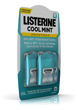 Listerine PocketPaks Cool Mint – Tiras Refrescantes para el Aliento 72 Unidades
