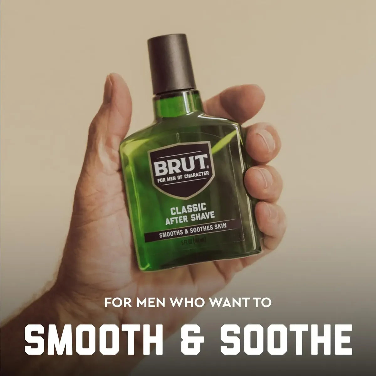 After Shave Brut Classic para Hombre 150 ml | Loción Refrescante para Después del Afeitado