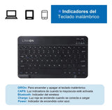 Carcasa Funda + Teclado Para iPad Air 5ma Gen 2022 iPad Air 4ta Gen 2020 Linkon 10.9" Black Air