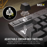 Teclado Gaming Corsair K70 Max Rgb Magnético-mecánico