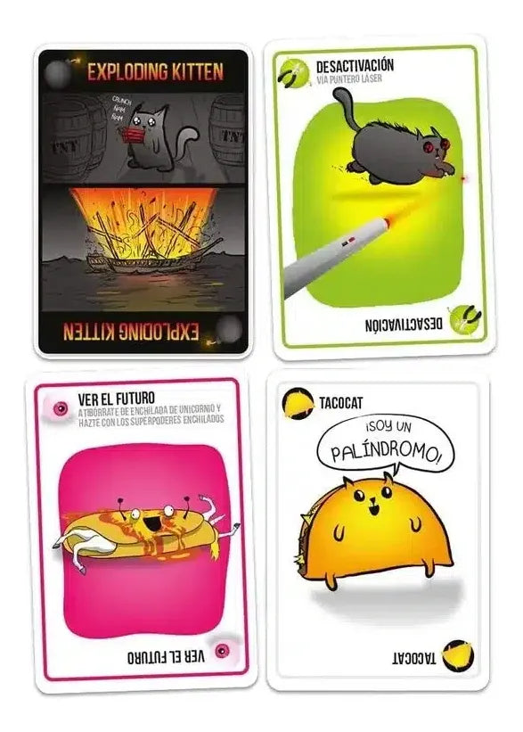 Exploding Kittens Juego Mesa Nueva Version Ingles