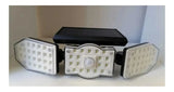 Luz Led Con Sensor Solar Y Movimiento 62 Led - Negro