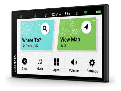 Gps Garmin Drivesmart 66 Para Coche Con Pantalla De Cristal Reacondicionado