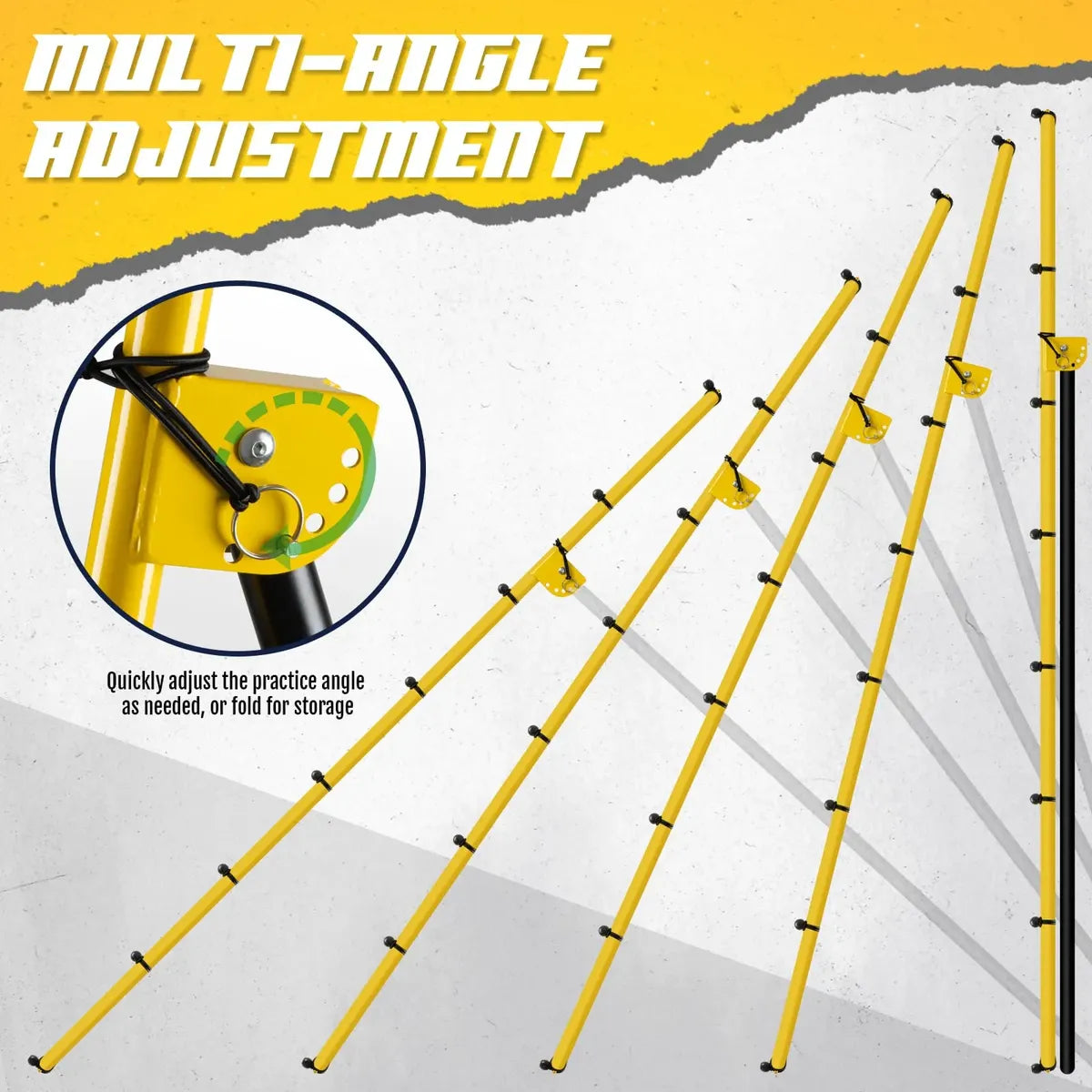 Red Rebounder de Voleibol Newbyinn 7 x 4 Pies