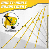 Red Rebounder de Voleibol Newbyinn 7 x 4 Pies