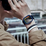 Carcasa Para Apple Watch Con Vidrio Templado Premium