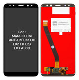 Pantalla Táctil Lcd For Huawei Mate 10 Lite Rne L01 L02 L03