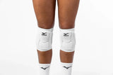 Rodillera de Vóleibol Mizuno Elite 9 SL2 Blanca | Talla S (Chico) | Protección Profesional