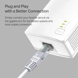 Adaptador Ethernet Powerline Tp-link Av1000 De Puerto Gigabit