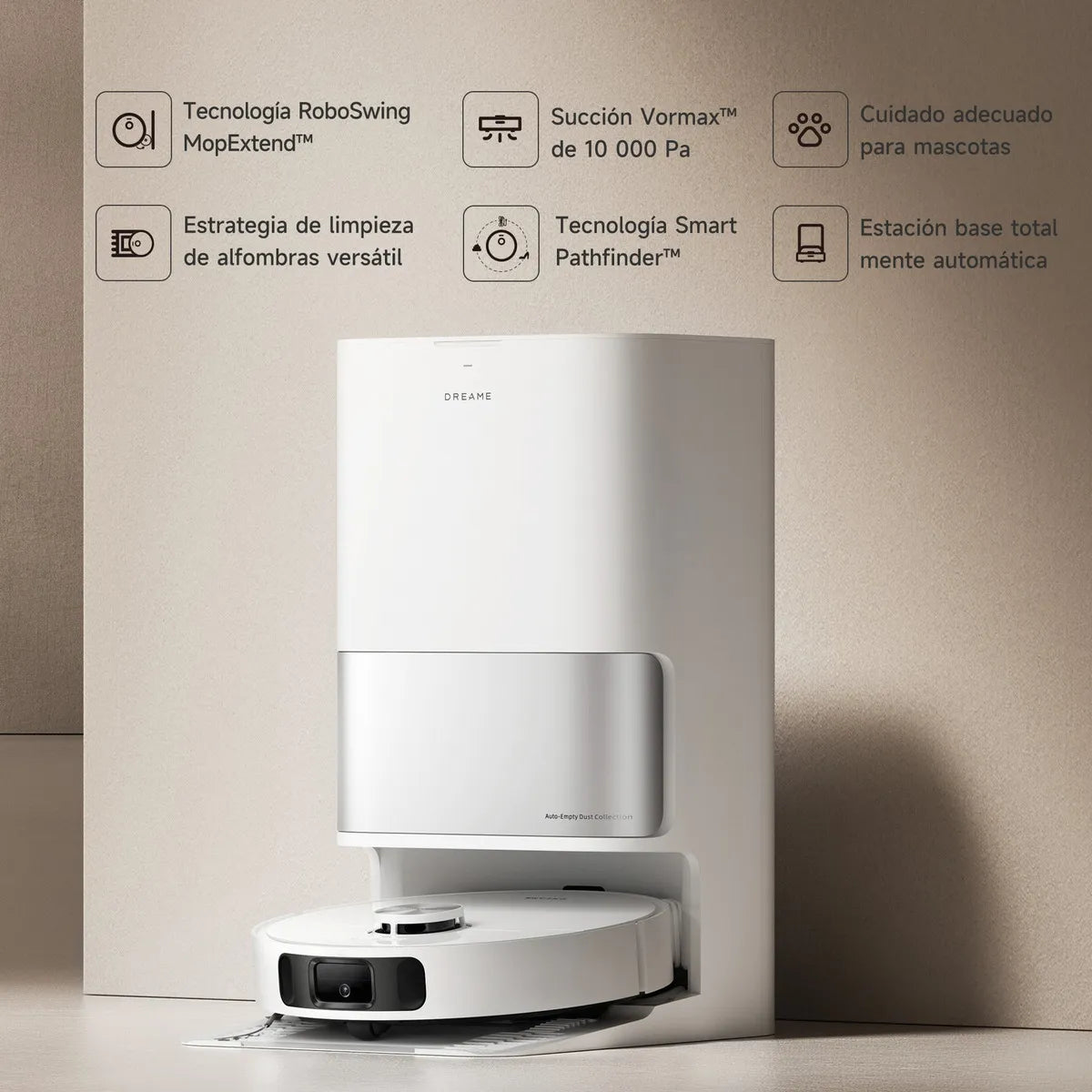 Aspiradora robot Dreame L10s Ultra Gen 2 blanca 110V