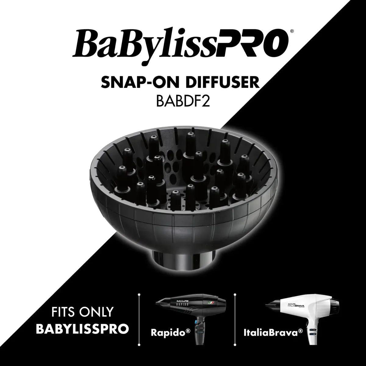 Accesorio Difusor Babylisspro Para Secadora Rapido O Brava