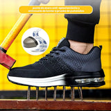 Zapatilla de Seguridad Industrial Unisex | Puntera de Acero | Antipinchazos | Nueva