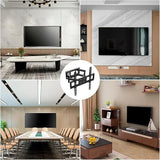 Soporte De Tv Led Lcd Hb 502 De 32 A 70 Pulgadas Color Negro CP502