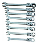 Juego Llaves Punta Corona Con Chicharra Articulada