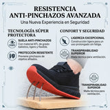 Zapatos de Seguridad Unisex Verano | Puntera de Acero | Antipinchazos | Transpirables