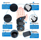 Muñequera Ortopédica Ajustable Para Túnel Carpiano (Medio Izquierdo)