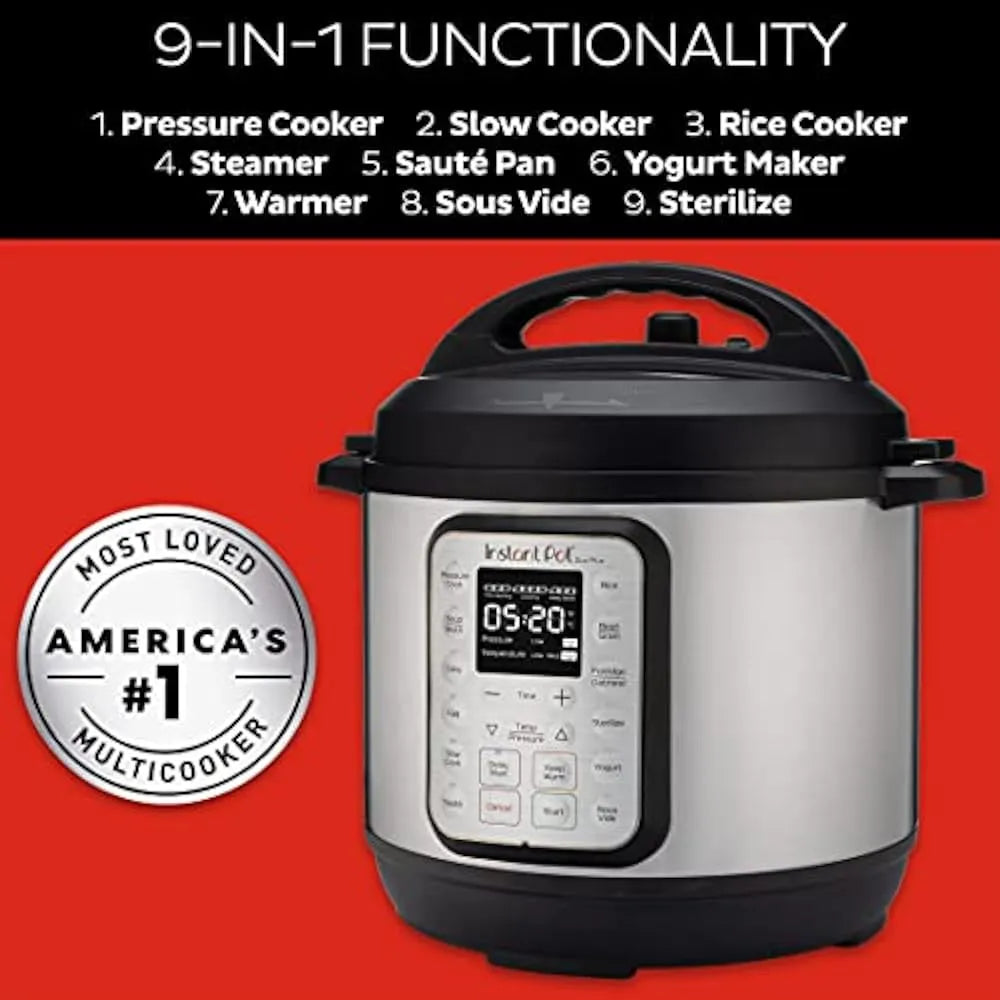 Olla a Presión Eléctrica Instant Pot Duo Plus 6 Qt 9 en 1 120V