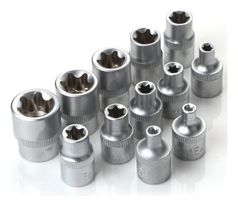 Juego de Conectores Torx Bit de 34 Piezas con Enchufes